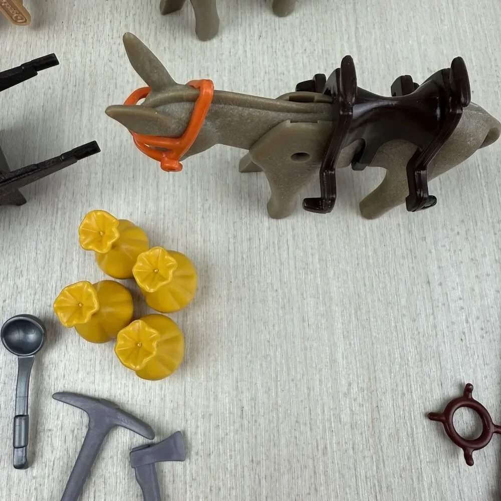 Playmobil # 3747 Gold Miners Panning Mining Playset Old West Parts Pieces